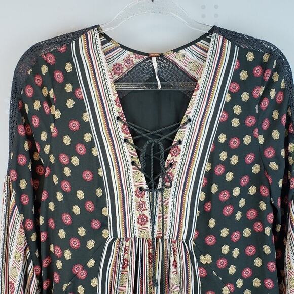 Free People Pebble Rain Oversized Pullover Tunic/Dress SZ XS - Picture 2 of 7